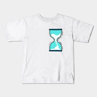 'Good Things Take Time' Quote Decorative Typography Kids T-Shirt